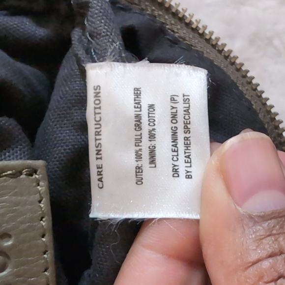 Wanderers| Green Mini Californian Leather Backpack - Picture 9 of 13